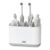 Joseph Joseph Easy-Store Large Toothbrush Holder Caddy, White/Grey
