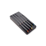 Joseph Joseph Elevate 5-Piece Colour-Coded Knife Set with Black Block