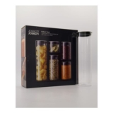 Joseph Joseph Podium Steel Storage Canister Set – 5 Piece