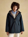 Joules Outlet Sale – e.g. Coverwell Navy Fleece Lined Waterproof Coat