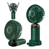 Jsdoin Hand Held Fan,Portable Handheld USB Rechargeable Fan