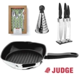 Judge Kitchenware Sale: Up to 80% Off e.g Vista 24cm Grill Pan