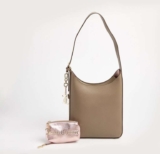 Juicy Couture Taupe Pebbled Tote Bag £19 TK Maxx 88% off