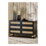 Julian Bowen Padstow 6 Drawer Chest in Black