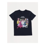 K-Pop Demon Hunters Navy Graphic T Shirt