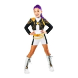 K-Pop Demon Hunters Rumi Dress up Costume with Yellow Jacket