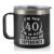 KAAYEE 40th Birthday Gift for Men: 14oz Stainless Travel Mug