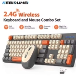 KEBIDUMEI 2.4G Wireless Keyboard and Mouse Combo Set Adjustable DPI 104 Keys (with code) sold by Ton-Top Store