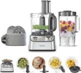 KENWOOD MultiPro Express – 3L – 1000W Food Processor Weighing, With 8 Accessories, Integrated Digital Scale. FDM71.450SS – Silver