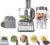KENWOOD MultiPro Express – 3L – 1000W Food Processor Weighing, With 8 Accessories, Integrated Digital Scale. FDM71.450SS – Silver