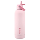 KEWIXY Stainless Steel Water Bottle with Straw, Cold 24Hrs/Hot 12Hrs, Insulated – With Voucher – Sold by KEWIXY EU / FBA
