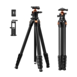 K&F Concept 73/187cm Compact Travel Tripod for DSLR & Phone