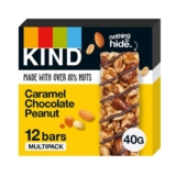 KIND Bars, Gluten Free Snack Bars, Caramel Chocolate Peanut, Multipack 12 x 40g (£7.21 S&S)
