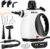 KLONA Handheld Steam Cleaner for Home, 3.2 bar, 1050W, with 10 Accessories 3 Min Rapid Heating Chemical-Free Safety Lock Steam Cleaning for All Dirt, Upholstery, Tiles, Sofa, Floor, Window