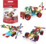 KNEX Basic Fun Custom Cruisers Building Set 30 Model STEM Construction Kit with 105 Pieces & Storage Bag Creative Toy for Kids Aged 7