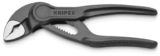 KNIPEX Cobra XS Mini Water Pump Pliers, 100 mm, Self-Locking, Fine Adjustment by Button Push, EDC, 87 00 100 – Prime Day Deal