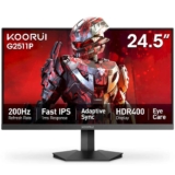 KOORUI MG25H3FS25 25 FHD 200Hz Gaming Monitor (Free V7 HA701-3EP Premium Over-Ear Headphones)