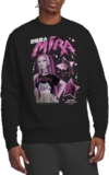 KPop Demon Hunters Unisex Kpop Demon Hunters Huntrix Mira Popstar Unisex Sweatshirt, Black Sweatshirt