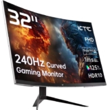 KTC 32 Inch Curved Gaming Monitor, Full HD 1080P240Hz Monitor (with code) KTC Monitor Store