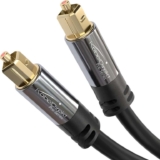 KabelDirekt 7.5m Optical Audio TOSLINK Cable (Digital, for Soundbars, TVs & Consoles) – Sold by KabelDirekt Europe / FBA