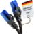 KabelDirekt Network Cable Transfers 5Gbps & fibre optic internet speed Ethernet & LAN Cable 25m