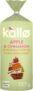 Kallo Apple & Cinnamon Corn & Rice Cakes, Vegan, Gluten Free 1 x 127g Wholegrain Low Fat Healthy Snacks, Vegan Friendly, Gluten Free, No Artificial Flavours or Preservatives