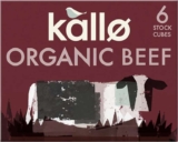 Kallo Organic Vegetable Stock Cubes, Gluten Free, Vegetarian & Coeliac Friendly, No Artificial Colours, ,90 15 cubes