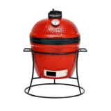 Kamado Joe KJ13RH Joe Jr Charcoal Grill, Blaze Red – Prime Exclusive