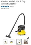 Kärcher KWD 3 Wet & Dry Vacuum Cleaner