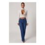 Karita Add to Wishlist Cowl-Neck Tie-Back Top in Ivory