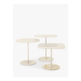 Kartell Thierry Side Tables, Set of 3, White