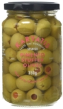 Karyatis Spanish Green Olives Stuffed with Pimento in Brine, 350 g, Pack of 3 Usually dispatched within 6 to 7 months