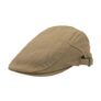 KeepSa Cotton Mens Vintage Flat Cap Newsboy Hat Adjustable Breathable
