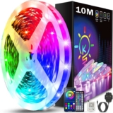 Keepsmile 10M Led Strip Lights with Music Sync,Bluetooth Smart App Control – Sold by Zhong Hui Ke Ji / FBA