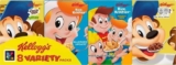Kelloggs Breakfast Cereal Variety Pack 8 Boxes (£1.49/£1.66 S&S) / x4 Qty £6.65 (£5.60/£6.30)