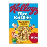 Kelloggs Rice Krispies Multigrain Shapes Breakfast Cereal 350g