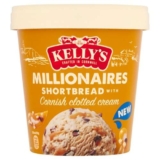 Kellys Millionaires Shortbread with Cornish Clotted Cream 425ml