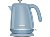 Kenwood ZJP11.A0BG Elegancy Kettle, 360 Swivel Base, 3000W Rapid Boil, Blue and Black – 1.7L
