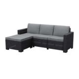 Keter California 3-Seat Mini Sofa – Graphite w/code via App