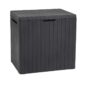 Keter City 113L Outdoor Garden Storage Box – Grey , Free C&C