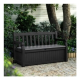 Keter Eden 2-in-1 Bench Storage Set