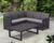 Keter Elodie 5 Seater Rattan Effect Garden Corner Sofa Set