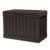 Keter Kentwood 190L Outdoor Resin Garden Storage Box, Brown Weatherproof WoodEffect Panels Stores Cushions