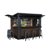 Keter Signature Outdoor Garden Bar – 7.61 x 6.89 ft
