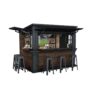 Keter Signature Outdoor Garden Bar – 7.61 x 6.89 ft