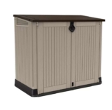 Keter Store It Out Midi 880L Garden Storage Box -Beige/Brown OR Dark Brown – Free C&C