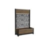 Keter Tulip Screen L-Shaped Resin Planter 98L