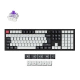 Keychron Q6 HE Full Metal Gaming Keyboard, Full Size Hall Effect Wired/Wireless/Bluetooth- UK Layout – Sold by iPEGTOP Direct / FBA