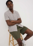 Khaki Relaxed Fit Chino Shorts 99p C&C