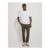 Khaki Slim Stretch Chino Trousers